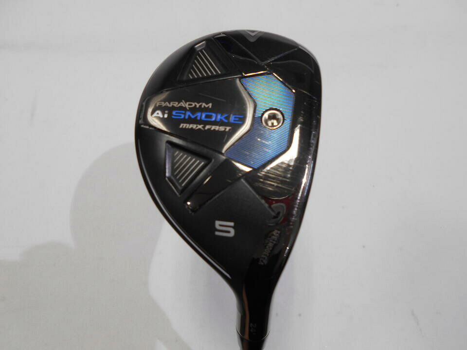 【中古】キャロウェイ PARADYM Ai SMOKE MAX FAST ユーティリティ 24° Rフレックス 39.25インチ ヘッドカバーあり TENSEI 40 for Callaway(Ai SMOKE) Cランク 右利き用 Callaway ゴルフクラブ パラダイムAiスモーク