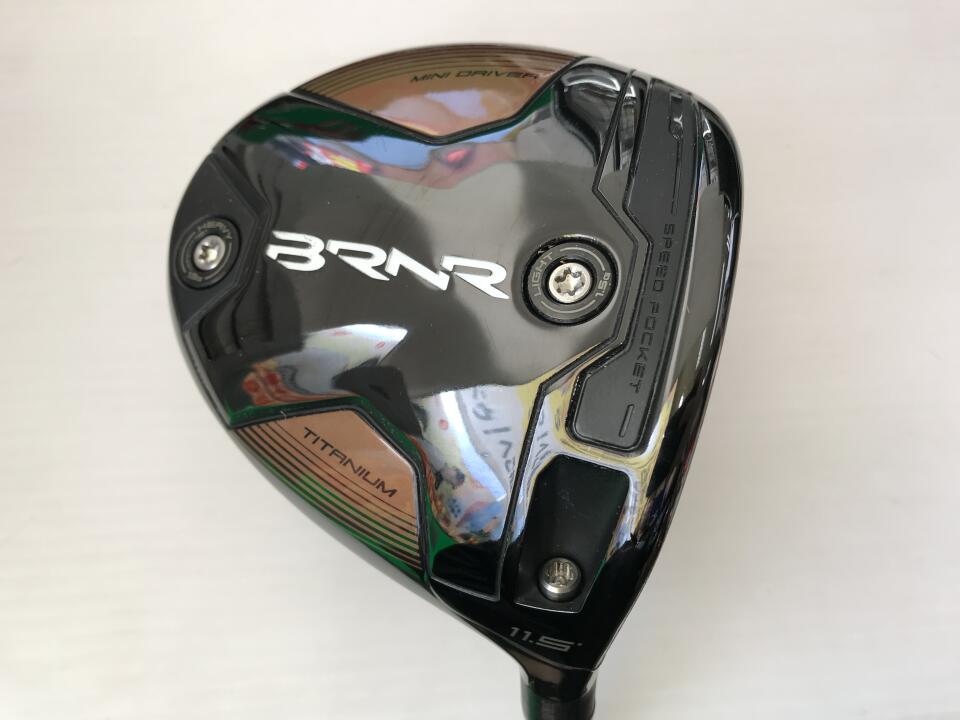 【中古】テーラーメイド BRNR MINI DRIVER ドライバー 11.5° Sフレックス 43.0インチ ヘッドカバーあり KAILI 60 リシャフト品 Cランク 右利き用 Taylormade ゴルフクラブ ゴルフドゥ ゴルフ用品 GOLF DO 中