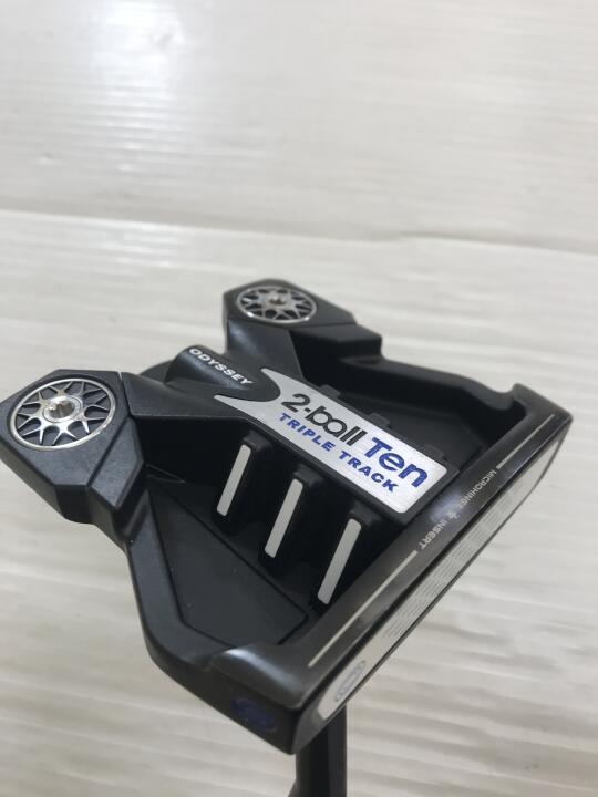【中古】オデッセイ 2-BALL TEN S TRIPLETRACK パター 34.0インチ ヘッドカバーあり STROKE LAB Cランク 右利き用 ODYSSEY ゴルフクラブ ゴルフドゥ ゴルフ用品 GOLF DO 中古ゴルフクラブ