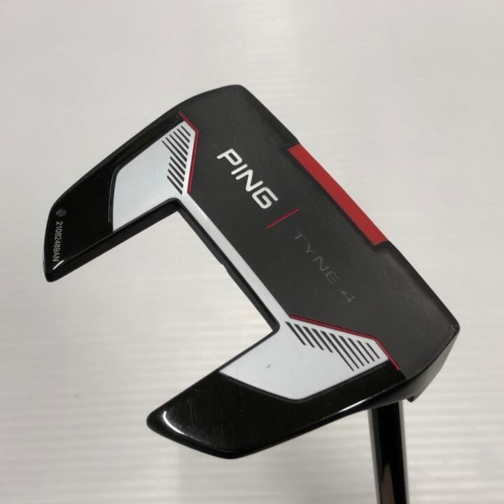 【中古】ピン 2021 TYNE 4 パター 34.5インチ ヘッドカバーあり オリジナルスチール(長さ調整機能付) Cランク 右利き用 PING ゴルフクラブ 2021タイン4 ゴルフドゥ ゴルフ用品 GOLF DO 中古ゴルフクラ