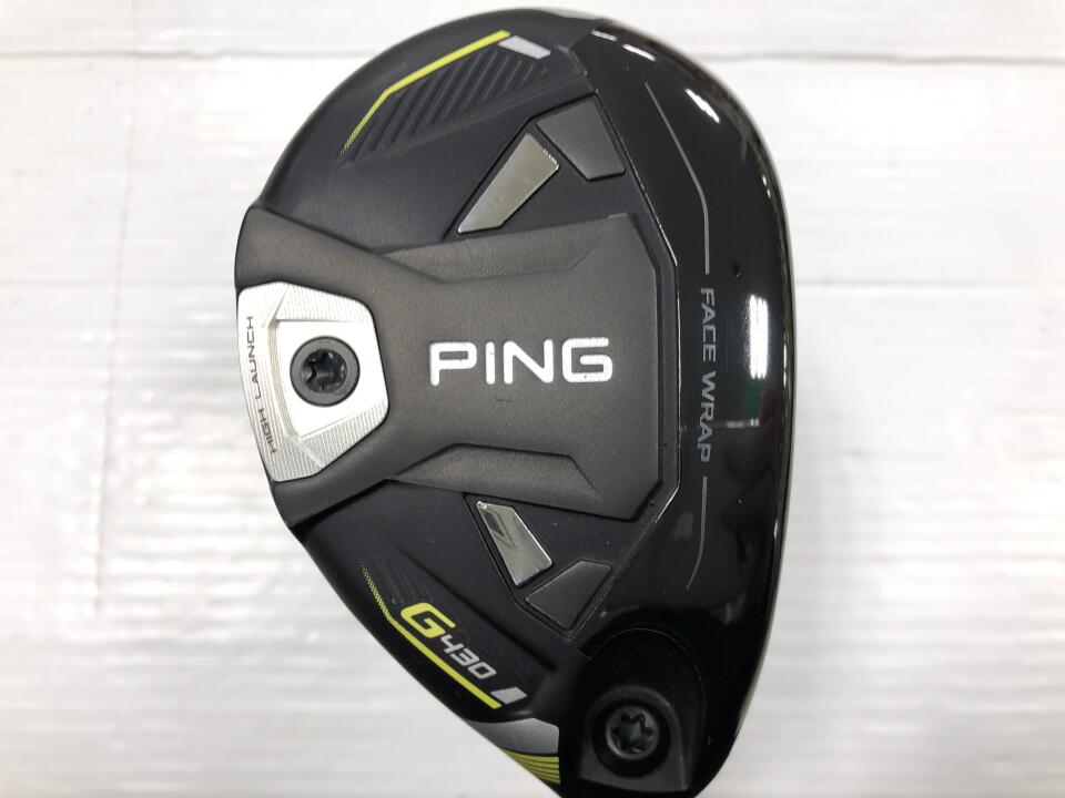 【中古】ピン G430 HL ユーティリティ 22° 39.75インチ ヘッドカバーあり Fujikura SPEEDER NX35 Cランク 右利き用 PING ゴルフクラブ ゴルフドゥ ゴルフ用品 GOLF DO 中古ゴルフクラブ