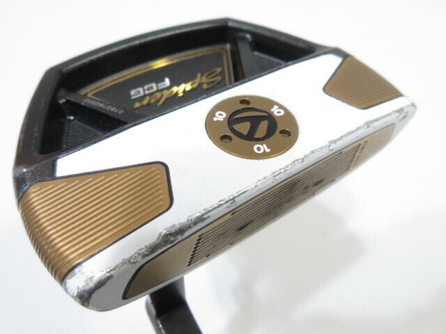 【中古】テーラーメイド Spider FCG BLACK/WHITE CRANK NECK パター 33.0インチ オリジナルスチール Dランク 右利き用 Taylormade ゴルフクラブ ゴルフドゥ ゴルフ用品 GOLF DO 中古ゴルフクラブ