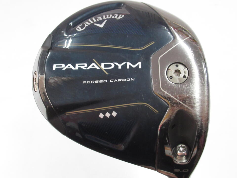 【中古】【訳あり】キャロウェイ PARADYM ◆◆◆ ドライバー 9° Sフレックス 45.5インチ ヘッドカバーあり ツアーAD CQ-6 Dランク 右利き用 Callaway ゴルフクラブ パラダイム トリプルダイヤモンド|ゴルフ ドゥ 中古クラブ店