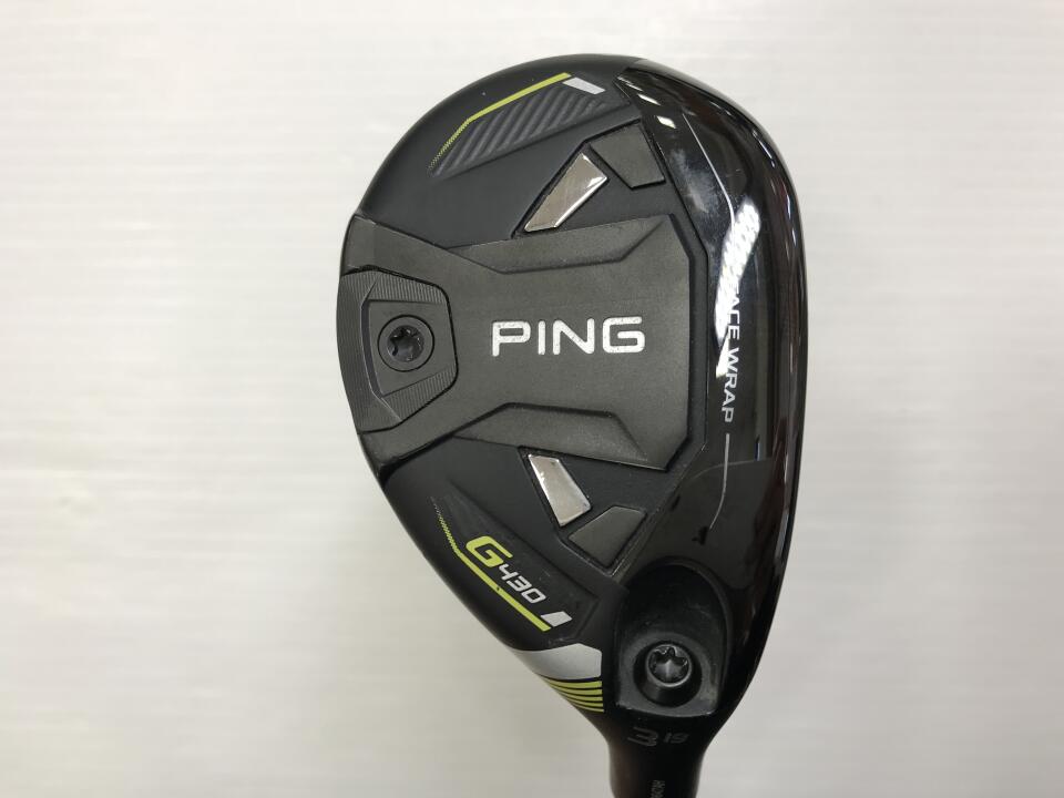 【中古】ピン G430 ユーティリティ 19° Sフレックス 40.0インチ ヘッドカバーあり ALTA J CB BLACK Cランク 右利き用 PING ゴルフクラブ ゴルフドゥ ゴルフ用品 GOLF DO 中古ゴルフクラブ