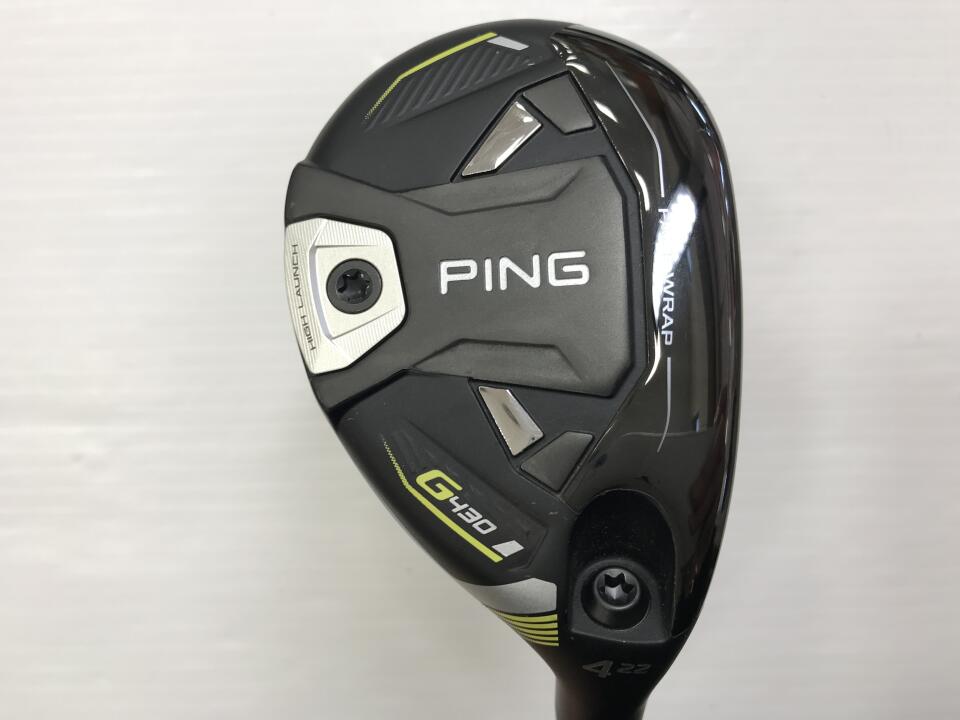 【中古】ピン G430 HL ユーティリティ 22° 39.5インチ ヘッドカバーあり Fujikura SPEEDER NX45 Cランク 右利き用 PING ゴルフクラブ ゴルフドゥ ゴルフ用品 GOLF DO 中古ゴルフクラブ