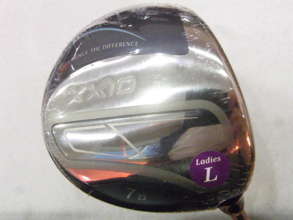 【中古】【レディースモデル】ダンロップ XXIO 14 LADIES ブルー フェアウェイウッド 7W 23° Lフレックス 40.75インチ ヘッドカバーあり MP1400L ブルー Sランク 右利き用 DUNLOP ゴルフクラブ ゼクシ