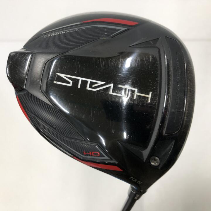 【中古】テーラーメイド STEALTH HD ドライバー 10.5° Sフレックス 45.75インチ ヘッドカバーあり TENSEI RED TM50 Dランク 右利き用 Taylormade ゴルフクラブ ステルスHD ゴルフドゥ ゴルフ用品 GOLF DO 中