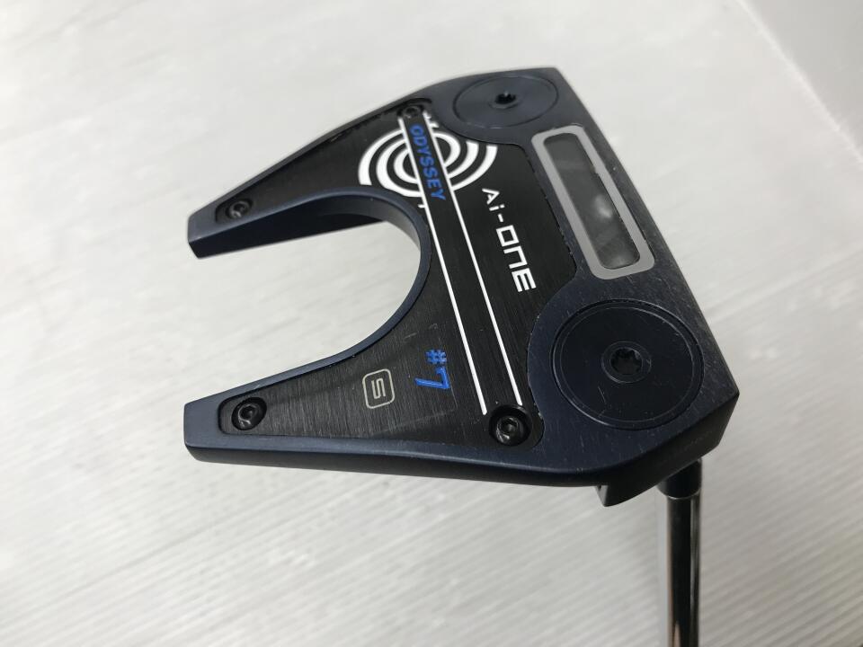 【中古】オデッセイ Ai-ONE #7 S パター 32.0インチ ヘッドカバーあり オリジナルスチール Cランク 右利き用 ODYSSEY ゴルフクラブ ゴルフドゥ ゴルフ用品 GOLF DO 中古ゴルフクラブ