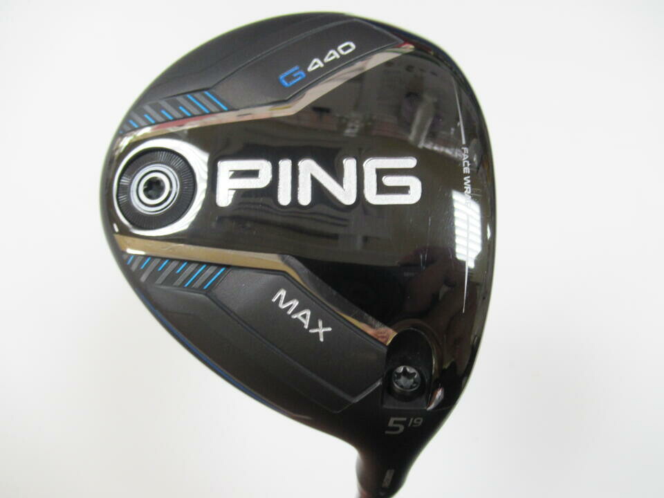 【中古】【訳あり】ピン G440 MAX フェアウェイウッド 5W 19&deg; Sフレックス 42.0インチ ヘッドカバーあり TOUR 2.0 BLACK 65 Cランク 右利き用 PING ゴルフクラブ G440マックス ゴルフドゥ ゴルフ用品 GOLF｜ゴルフ ドゥ 中古クラブ店