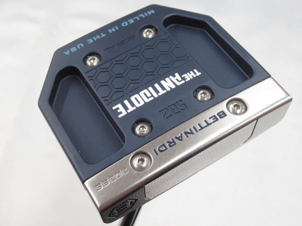 【中古】ベティナルディ ANTIDOTE SB2 パター 34.0インチ ヘッドカバーあり オリジナルスチール Cランク 右利き用 BETTINARDI ゴルフクラブ ゴルフドゥ ゴルフ用品 GOLF DO 中古ゴルフクラブ