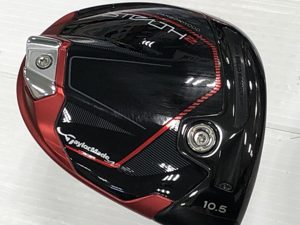 【中古】テーラーメイド STEALTH2 ドライバー 10.5° 45.5インチ ヘッドカバーあり VENTUS TR RED 5 Cランク 右利き用 Taylormade ゴルフクラブ ステルス2 ゴルフドゥ ゴルフ用品 GOLF DO 中古ゴルフクラブ