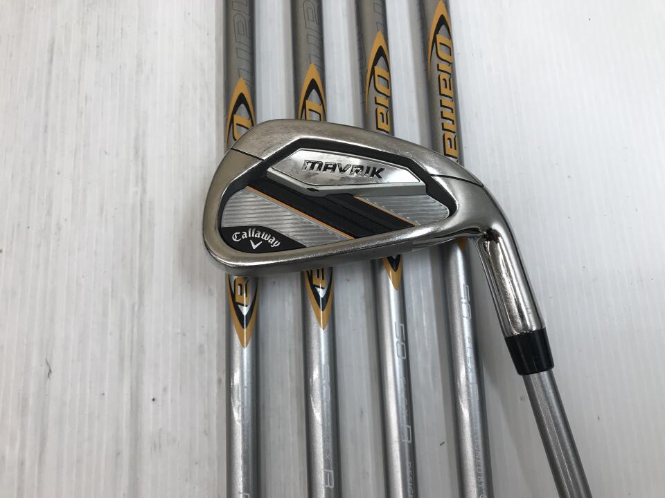 【中古】キャロウェイ MAVRIK アイアンセット Rフレックス 37.5インチ Diamana 50 for Callaway Dランク 右利き用 Callaway ゴルフクラブ マーベリック ゴルフドゥ ゴルフ用品 GOLF DO 中古ゴルフクラブ