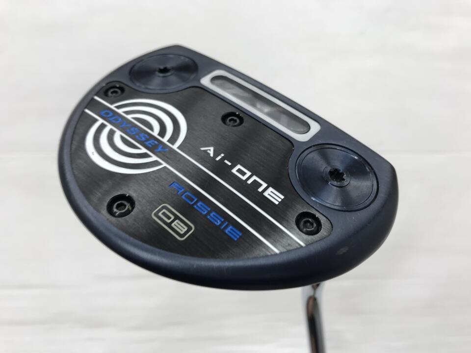 【中古】オデッセイ Ai-ONE ROSSIE パター 34.0インチ ヘッドカバーあり オリジナルスチール Cランク 右利き用 ODYSSEY ゴルフクラブ ゴルフドゥ ゴルフ用品 GOLF DO 中古ゴルフクラブ