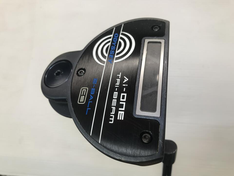 【中古】オデッセイ Ai-ONE TRI-BEAM 2-BALL CS パター 35.0インチ オリジナルスチール Cランク 右利き用 ODYSSEY ゴルフクラブ ゴルフドゥ ゴルフ用品 GOLF DO 中古ゴルフクラブ
