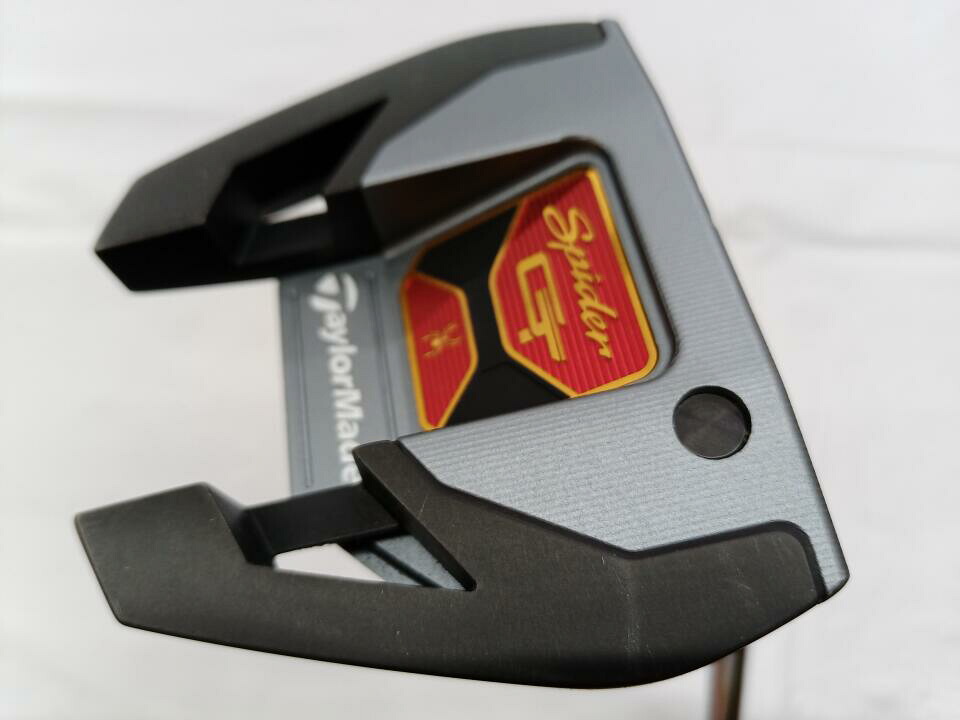 【中古】テーラーメイド Spider GT SILVER SINGLE BEND パター 34.0インチ ヘッドカバーあり オリジナルスチール Dランク 右利き用 Taylormade ゴルフクラブ ゴルフドゥ ゴルフ用品 GOLF DO 中古ゴルフクラ