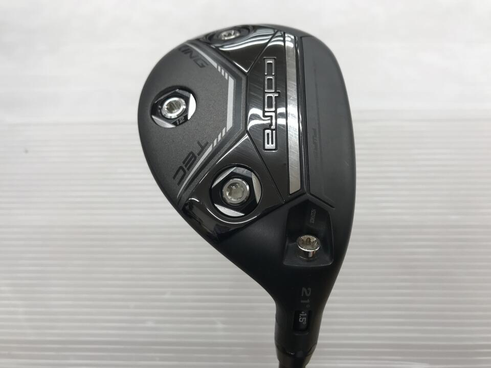 【中古】コブラ KING TEC 2023 ユーティリティ 21° Rフレックス 39.5インチ ヘッドカバーあり MMT　HY　70 リシャフト品 Cランク 右利き用 COBRA ゴルフクラブ キング テック 2023 ゴルフドゥ ゴルフ用