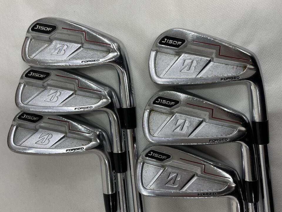 【中古】ブリヂストン J15DF アイアンセット 25° Sフレックス 37.75インチ NSプロ MODUS 3 TOUR 120 Dランク 右利き用 BRIDGESTONE ゴルフクラブ ゴルフドゥ ゴルフ用品 GOLF DO 中古ゴルフクラブ