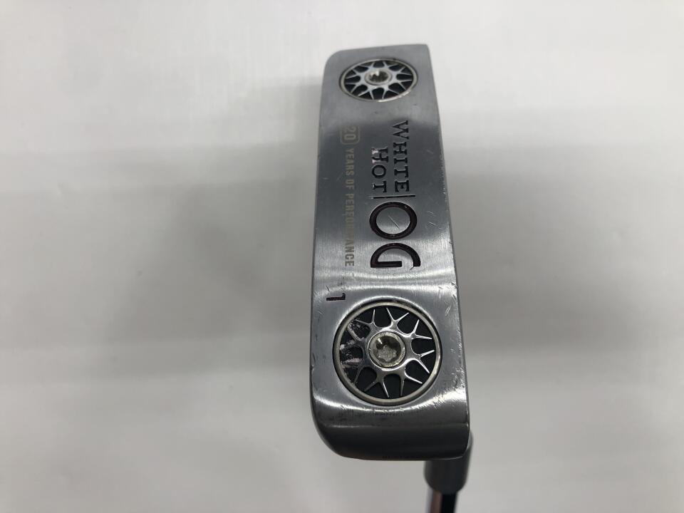 【中古】オデッセイ ホワイト ホット OG #1 パター 33.0インチ オリジナルスチール Dランク 右利き用 ODYSSEY ゴルフクラブ ゴルフドゥ ゴルフ用品 GOLF DO 中古ゴルフクラブ