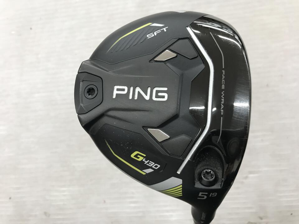 【中古】ピン G430 SFT フェアウェイウッド 5W 19° Sフレックス 42.5インチ ヘッドカバーあり ツアーAD CQ-7 リシャフト品 Cランク 右利き用 PING ゴルフクラブ ゴルフドゥ ゴルフ用品 GOLF DO 中古ゴ