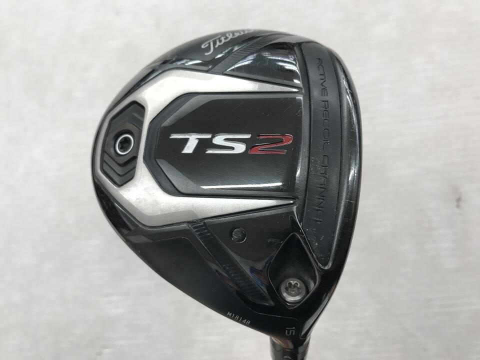 【中古】タイトリスト TS2 フェアウェイウッド FW 15° Sフレックス 43.0インチ ツアーAD VR-6 Cランク 右利き用 Titleist ゴルフクラブ ゴルフドゥ ゴルフ用品 GOLF DO 中古ゴルフクラブ