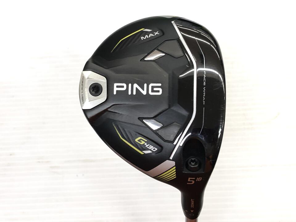 【中古】ピン G430 MAX HL フェアウェイウッド 5W 18° 42.5インチ Fujikura SPEEDER NX45 Cランク 右利き用 PING ゴルフクラブ G430マックスHL ゴルフドゥ ゴルフ用品 GOLF DO 中古ゴルフクラブ