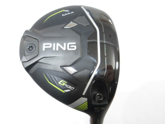 【中古】ピン G430 MAX フェアウェイウッド 5W 18° SRフレックス 42.5インチ ヘッドカバーあり ALTA J CB BLACK Cランク 右利き用 PING ゴルフクラブ G430マックス ゴルフドゥ ゴルフ用品 GOLF DO 中古ゴル