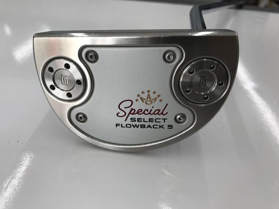 【中古】タイトリスト SC Special SELECT FLOWBACK 5 パター 34.0インチ オリジナルスチール Cランク 右利き用 Titleist ゴルフクラブ スコッティキャメロン スペシャルセレクト フローバック5 ゴルフド