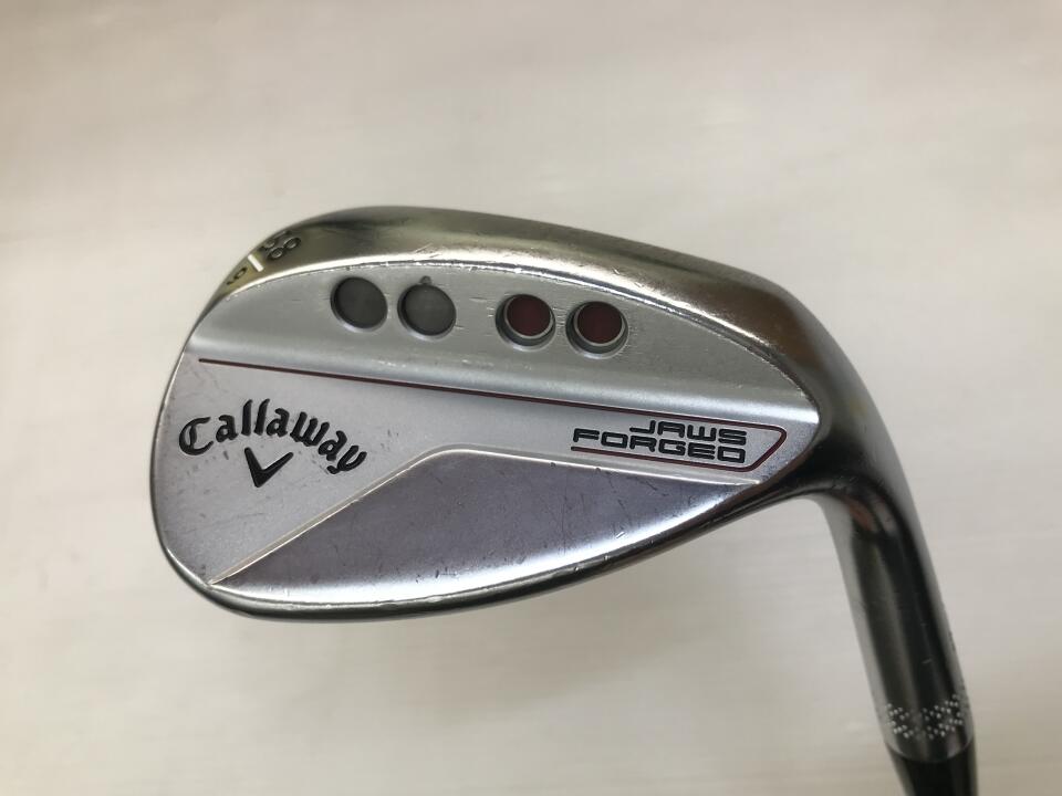 【中古】【訳あり】キャロウェイ JAWS FORGED 2023 クロム ウェッジ 58° Xフレックス 35.0インチ NSプロ MODUS3SYSTEM3 TOUR 125 リシャフト品 Dランク 右利き用 Callaway ゴルフクラブ ジョーズ フォージド 2