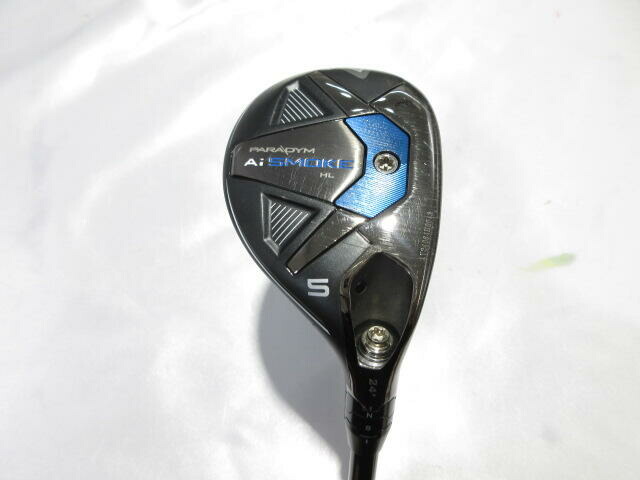 【中古】キャロウェイ PARADYM Ai SMOKE ユーティリティ 24° SRフレックス 39.75インチ ヘッドカバーあり TENSEI 50 for Callaway(Ai SMOKE) Cランク 右利き用 Callaway ゴルフクラブ パラダイムAiスモーク ゴル