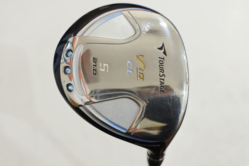 【中古】【レディースモデル】ブリヂストン ツアーステージ V-iQ CL (2008) フェアウェイウッド 5W 21° Aフレックス 41.25インチ VD-30 Cランク 右利き用 BRIDGESTONE ゴルフクラブ ゴルフドゥ ゴルフ用