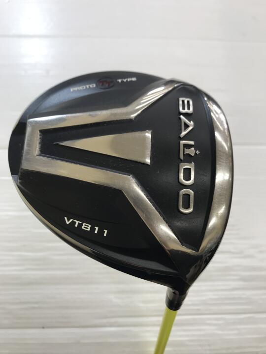 【中古】バルド TT PROTOTYPE VT811 NIGHT ドライバー 10° Sフレックス 45.25インチ ATTAS　PUNCH　5 リシャフト品 Cランク 右利き用 BALDO ゴルフクラブ ゴルフドゥ ゴルフ用品 GOLF DO 中古ゴルフクラブ