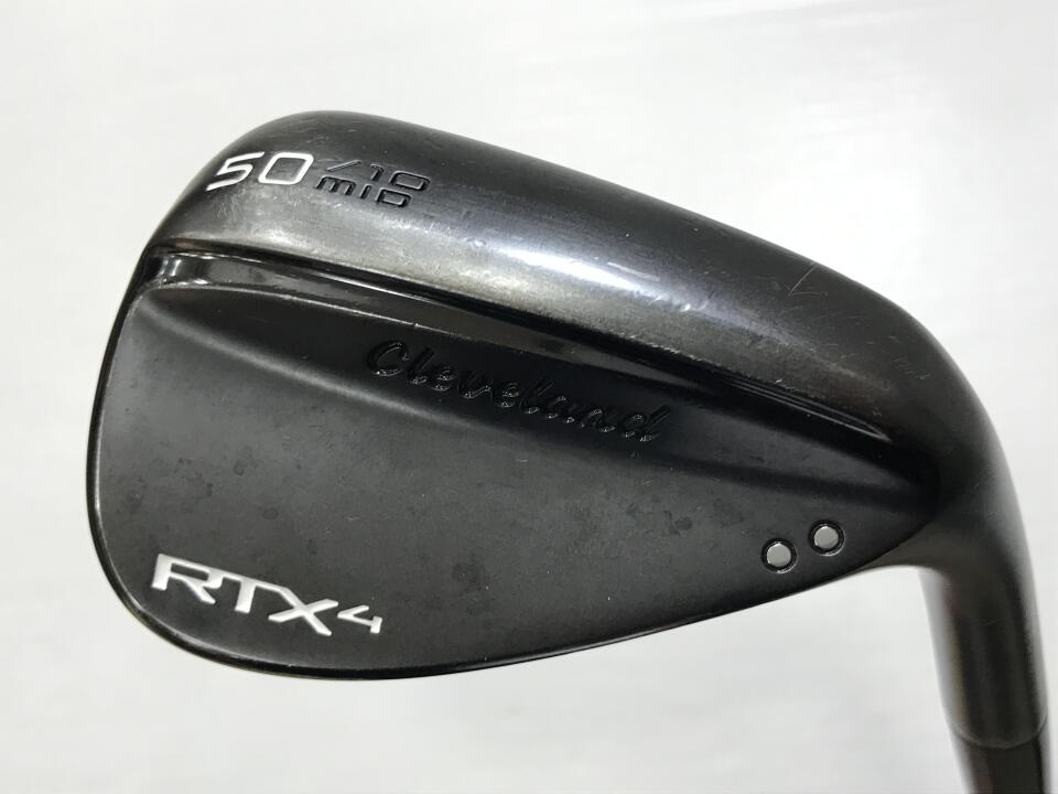 【中古】クリーブランド RTX-4 ブラックサテン ウェッジ 50° Sフレックス 35.25インチ NSプロ MODUS3TOUR 105 D.S.T リシャフト品 Cランク 右利き用 Cleveland ゴルフクラブ ゴルフドゥ ゴルフ用品 GOLF DO