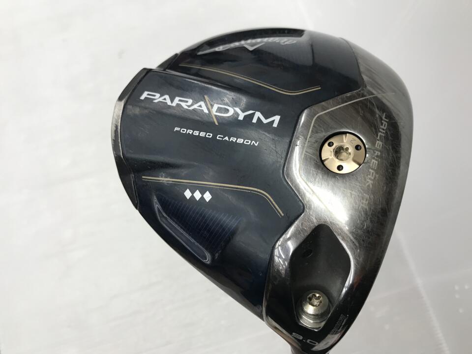 【中古】キャロウェイ PARADYM ◆◆◆ ドライバー 9° Sフレックス 45.0インチ ディアマナ GT60 Cランク 右利き用 Callaway ゴルフクラブ パラダイム トリプルダイヤモンド ゴルフドゥ ゴルフ用品 GOL