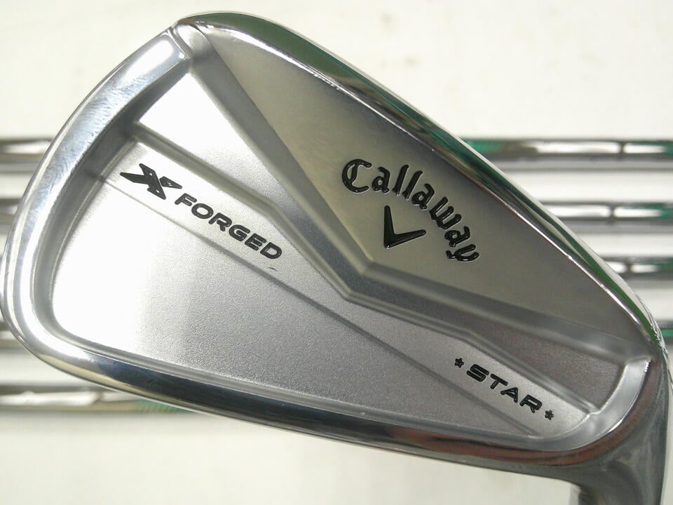 【中古】キャロウェイ X FORGED STAR 2024 アイアンセット 23° Sフレックス 38.0インチ NSプロ950GH neo Cランク 右利き用 Callaway ゴルフクラブ エックスフォージドスター2024 ゴルフドゥ ゴルフ用品 GOLF