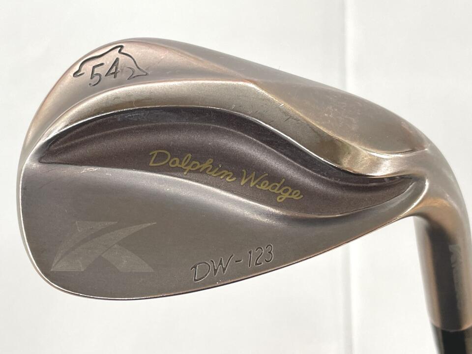 【中古】キャスコ Dolphin Wedge DW-123 カッパー ウェッジ 54° S200フレックス 35.0インチ ダイナミックゴールド Cランク 右利き用 Kasco ゴルフクラブ ゴルフドゥ ゴルフ用品 GOLF DO 中古ゴルフクラブ
