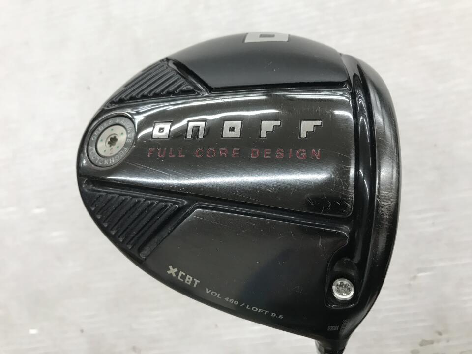 【中古】グローブライド ONOFF LABOSPEC PLUS ドライバー 9.5° Sフレックス 46.0インチ ヘッドカバーあり TATAKI:60 CBT Cランク 右利き用 GLOBERIDE ゴルフクラブ オノフ ラボスペック ゴルフドゥ ゴルフ