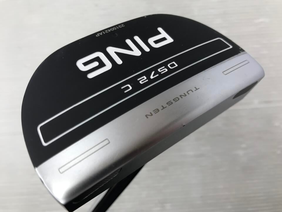 【中古】ピン 2023 DS 72 C パター 33.0インチ ヘッドカバーあり オリジナルスチール Cランク 右利き用 PING ゴルフクラブ ゴルフドゥ ゴルフ用品 GOLF DO 中古ゴルフクラブ