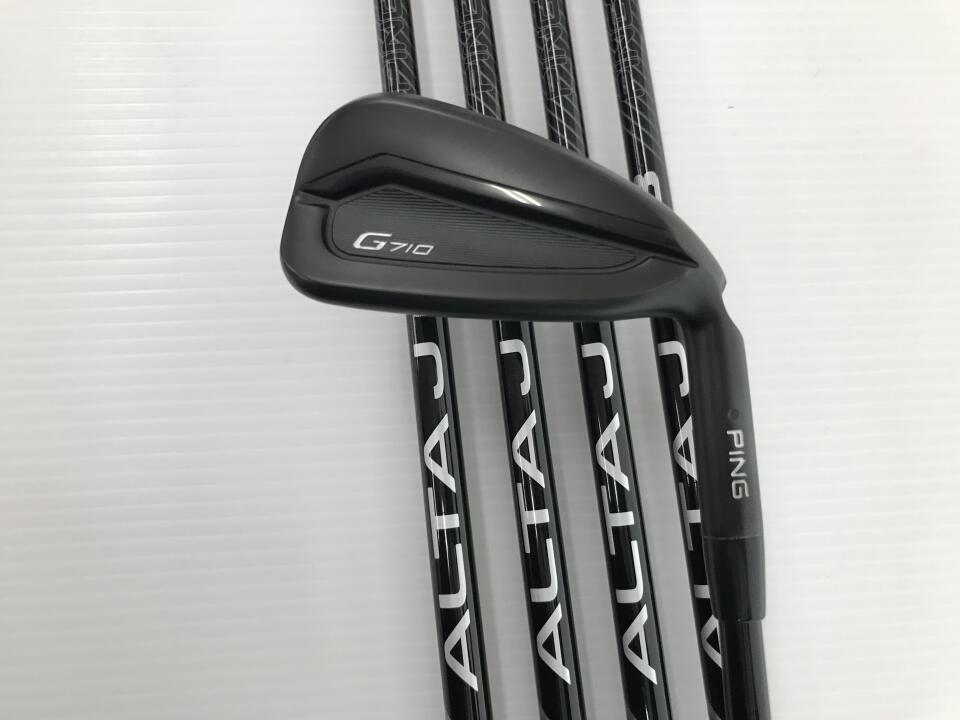 【中古】ピン G710 アイアンセット Sフレックス 37.5インチ ALTA J CB BLACK Cランク 右利き用 PING ゴルフクラブ ゴルフドゥ ゴルフ用品 GOLF DO 中古ゴルフクラブ