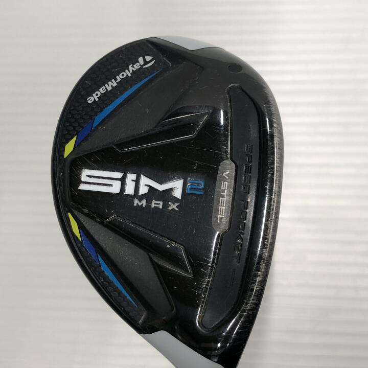 【中古】テーラーメイド SIM2 MAX ユーティリティ 22° Sフレックス 39.5インチ ヘッドカバーあり KBS MAX MT85 JP Dランク 右利き用 Taylormade ゴルフクラブ シム2マックス ゴルフドゥ ゴルフ用品 GOLF DO
