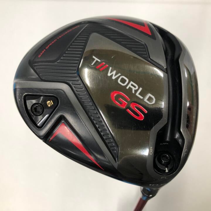 【中古】ホンマゴルフ TOUR WORLD GS ドライバー 10.5° SRフレックス 45.5インチ VIZARD　FD-5 リシャフト品 Dランク 右利き用 ゴルフクラブ ツアーワールドGS ゴルフドゥ ゴルフ用品 GOLF DO 中古ゴルフ