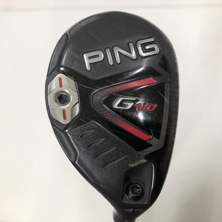 【中古】ピン G410 ユーティリティ 22° Sフレックス 40.0インチ TENSEI CK PRO Orange 80HY Cランク 右利き用 PING ゴルフクラブ ゴルフドゥ ゴルフ用品 GOLF DO 中古ゴルフクラブ