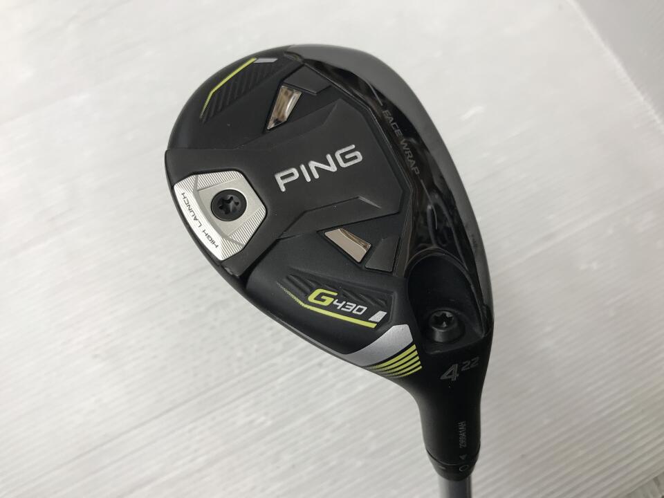 【中古】ピン G430 HL ユーティリティ 22° 39.5インチ ヘッドカバーあり Fujikura SPEEDER NX45 Cランク 右利き用 PING ゴルフクラブ ゴルフドゥ ゴルフ用品 GOLF DO 中古ゴルフクラブ