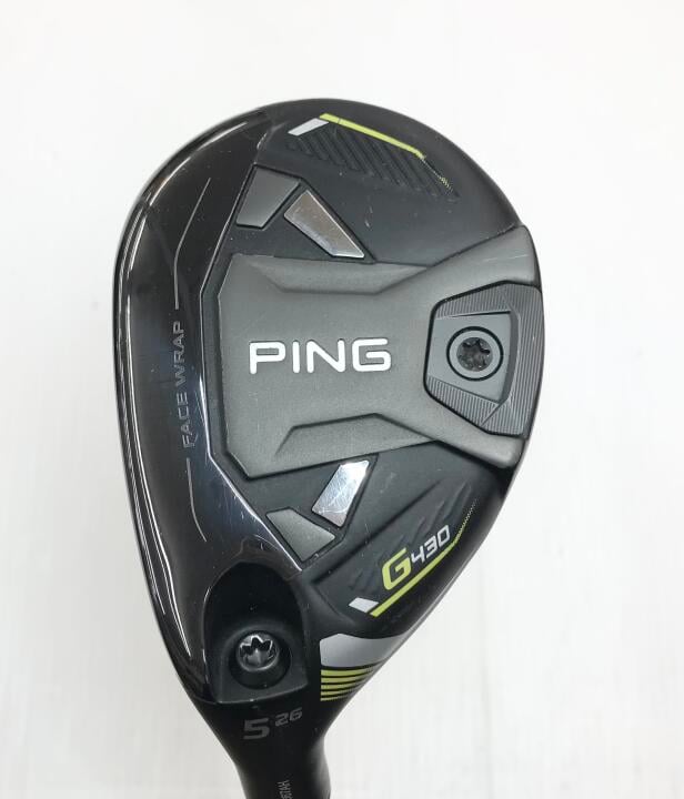 【中古】ピン G430 ユーティリティ 26° SRフレックス 39.25インチ ヘッドカバーあり ALTA J CB BLACK Bランク 左利き用 PING ゴルフクラブ ゴルフドゥ ゴルフ用品 GOLF DO 中古ゴルフクラブ
