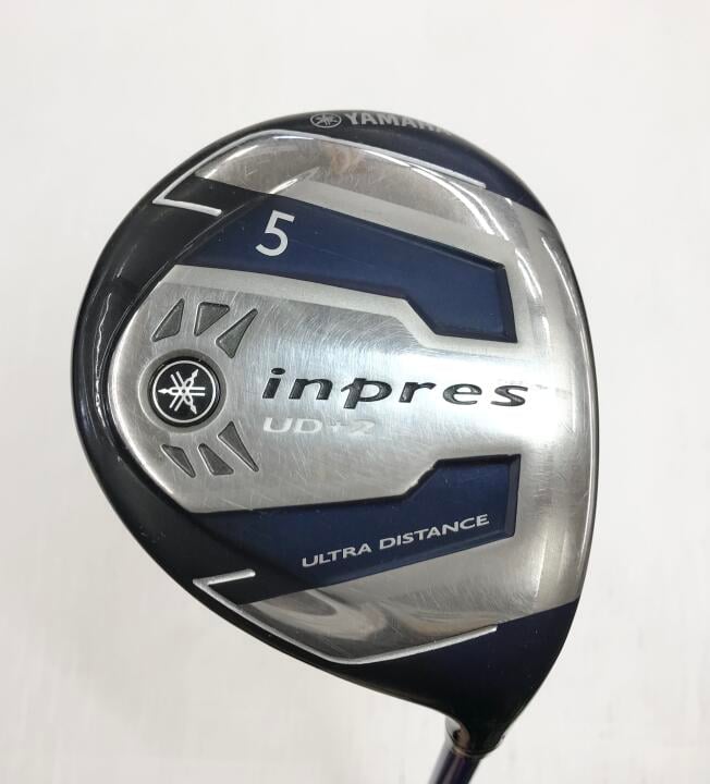 【中古】ヤマハ inpres UD+2 フェアウェイウッド 5W 17° Rフレックス 43.25インチ TMX-417F Dランク 右利き用 YAMAHA ゴルフクラブ ゴルフドゥ ゴルフ用品 GOLF DO 中古ゴルフクラブ
