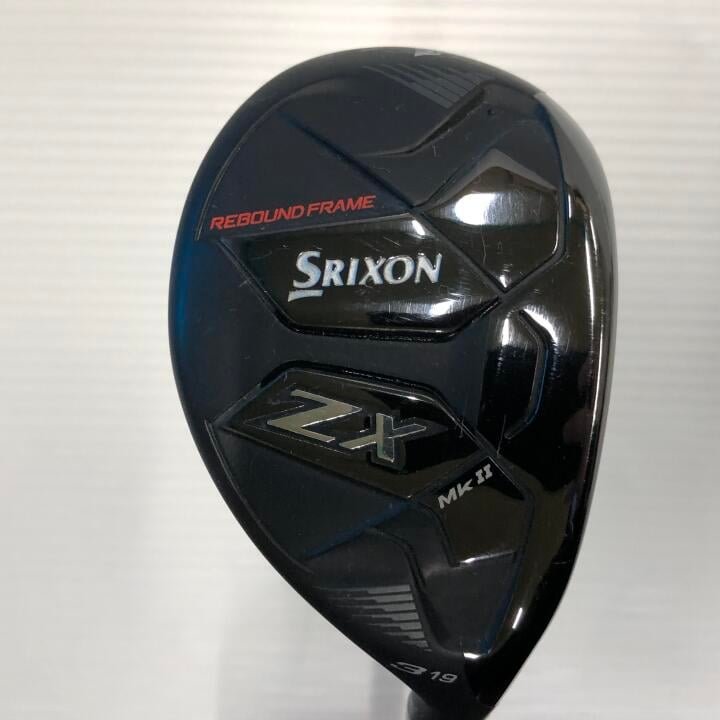 【中古】ダンロップ SRIXON ZX Mk2 HYBRID ユーティリティ 19° Sフレックス 40.5インチ ヘッドカバーあり Miyazaki CODEX HYBRI リシャフト品 Cランク 右利き用 DUNLOP ゴルフクラブ スリクソンZX MX2 ハイブ