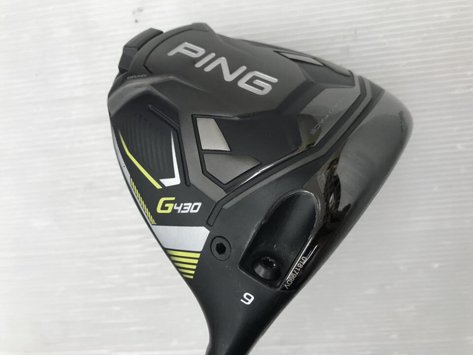 【中古】ピン G430 LST ドライバー 9° Sフレックス 45.5インチ ヘッドカバーあり ALTA J CB BLACK Dランク 右利き用 PING ゴルフクラブ ゴルフドゥ ゴルフ用品 GOLF DO 中古ゴルフクラブ