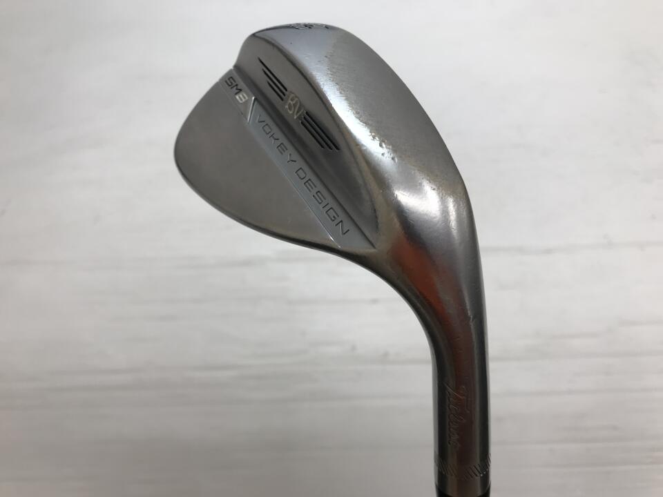 【中古】タイトリスト ボーケイ SM8 ツアークローム ウェッジ 52° WEDGEフレックス 35.5インチ ダイナミックゴールド Dランク 右利き用 Titleist ゴルフクラブ ゴルフドゥ ゴルフ用品 GOLF DO 中古ゴ|ゴルフ ドゥ 中古クラブ店