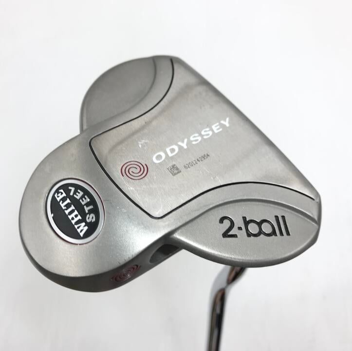 【中古】オデッセイ ホワイト スチール 2・ボール パター 34.0インチ オリジナルスチール Dランク 右利き用 ODYSSEY ゴルフクラブ ゴルフドゥ ゴルフ用品 GOLF DO 中古ゴルフクラブ