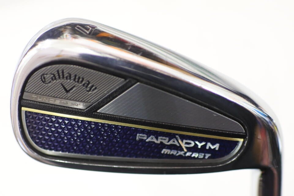 【中古】キャロウェイ PARADYM MAX FAST アイアンセット 24° Sフレックス 37.625インチ NSプロ850GH neo Cランク 右利き用 Callaway ゴルフクラブ パラダイムマックスファスト ゴルフドゥ ゴルフ用品 GOLF