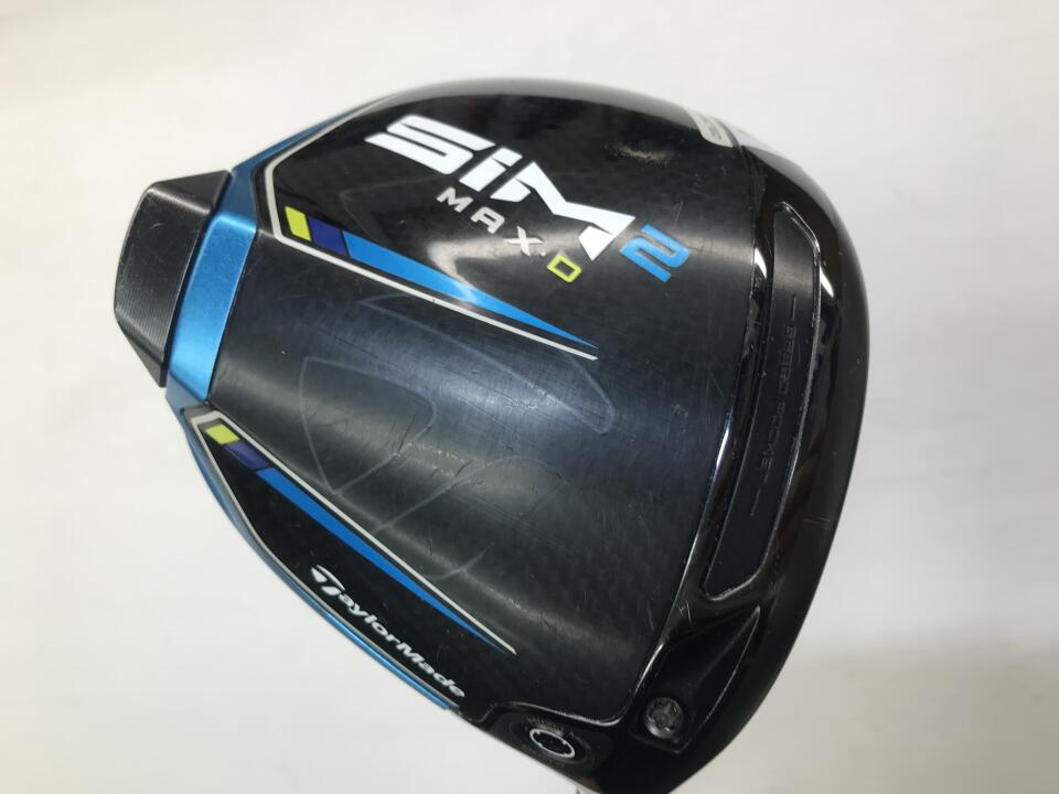 【中古】テーラーメイド SIM2 MAX-D ドライバー 10.5° Sフレックス 44.75インチ ヘッドカバーあり TENSEI BLUE TM50(SIM2) Dランク 右利き用 Taylormade ゴルフクラブ シム2マックスD ゴルフドゥ ゴルフ用品